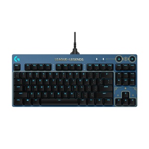<strong>Logitech</strong> GPROX 87 Keys Hicks Co-branding LOL RGB Tea Axis G <strong>PRO</strong> X Gaming Mechanical <strong>Keyboard</strong> - Product Image 1