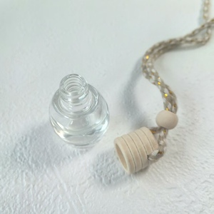 ขวดแก้วเปล่าขนาดเล็ก 5 มล. สำหรับน้ำหอมปรับอากาศ รูปทรงไข่ ใช้แขวนในรถยนต์ พิมพ์ลายสกรีน ปั๊มร้อน ลดราคาพิเศษ - Product Image 3