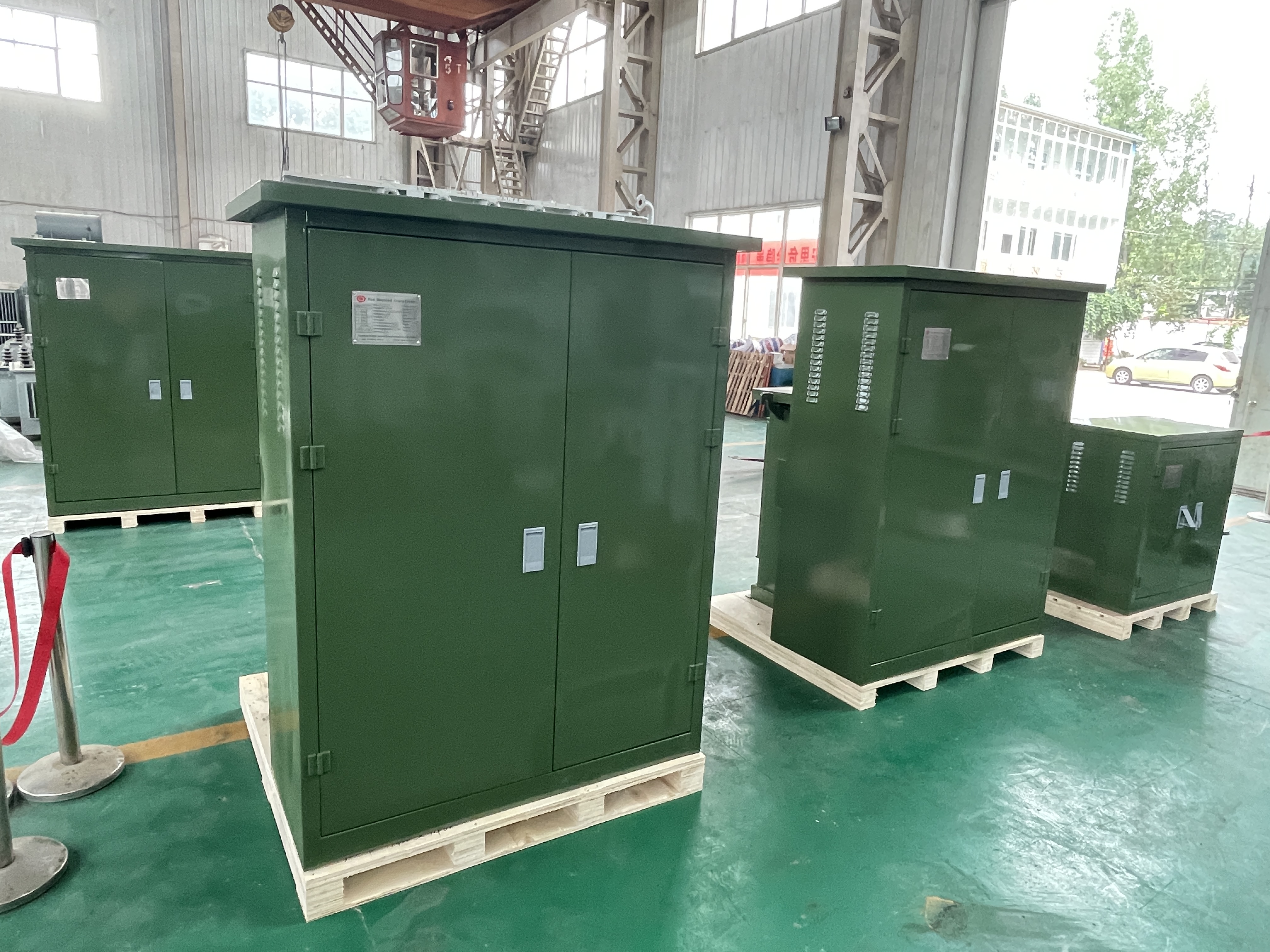 Compact electrical Prefabricated Substation 12KV 13.8Kv Electrical Substation Equipment 0