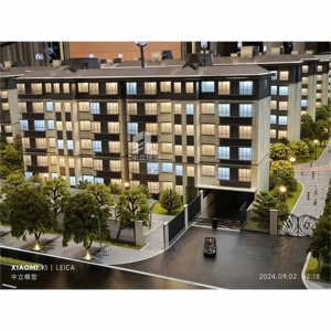 Modelo de construcción de maqueta 3D comercial para miniaturas de proyectos inmobiliarios comerciales - Product Image 2
