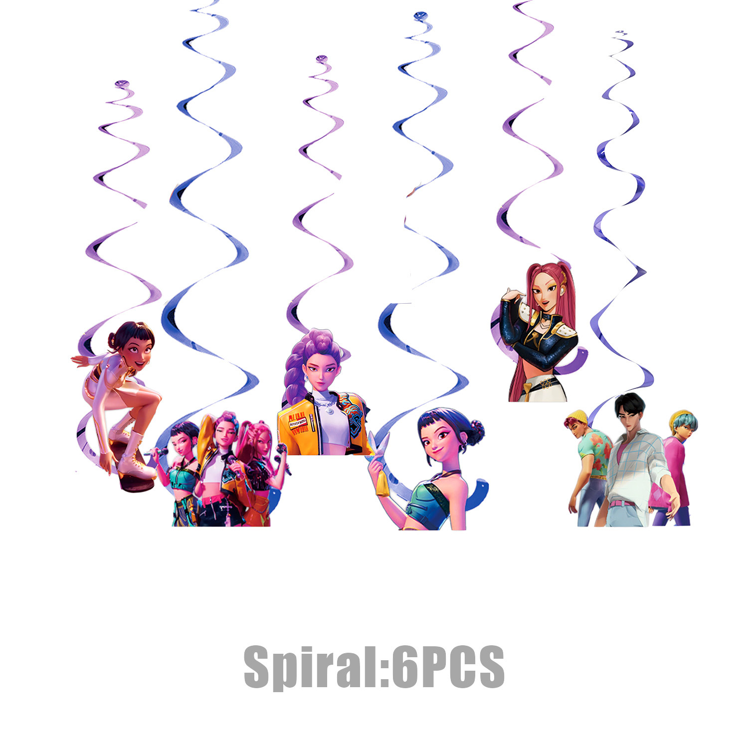Spirale6 pièces