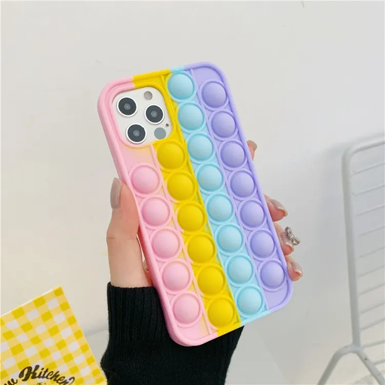 เคสโทรศัพท์ซิลิโคนนิ่มลายตลกๆของ Amazon,เคสมือถือสำหรับ Xiaomi Redmi Samsung Android ของเล่นฟิดเจ็ตใหม่ปี2021