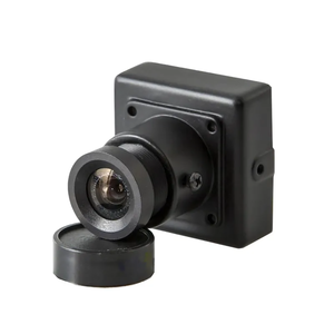 ODM 1/3 "CMOS 30*30mm 800TVL Smart renk mikro Analog kare kamera ile akıllı ekspres kabine için 2.8mm geniş açılı pano Lens