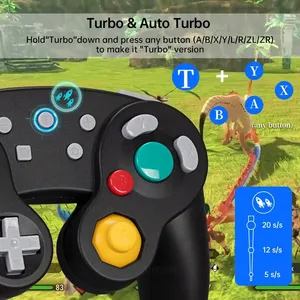 For PC Joystick Bluetooth Gamepad Wireless GC <strong>Controller</strong> for <strong>Switch</strong> <strong>Gamecube</strong> Compatible With Nintendo <strong>Switch</strong>/Lite <strong>Controller</strong> - Product Image 5