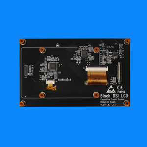 5 Zoll 800*480 Trans flektives LCD-Display Sonnenlicht lesbare Energie einsparung für industrielle Handgeräte und DSI zu Raspberry Pi
