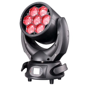 BALMZ0740F ขั้นสูงกิจกรรม Solution 7Pcs 40W RGBW 4 In 1 LED Moving Head Professional Light - Product Image 1