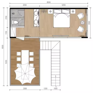 Tùy chỉnh sẵn sàng để vận chuyển nhà CONTAINER 40 feet sang trọng viên nang prefab nhà để sử dụng biệt thự - Product Image 3