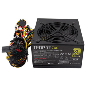 ATX 600W/700W/800Wスイッチ電源デスクトップコンピュータ用24ピンインターフェースAC入力12Vおよび5V出力 - Product Image 2