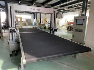 เครื่องตัดโฟมฟองน้ำโพลียูรีเทน EVA รูปทรง3D 2D แนวตั้งใหม่เครื่องตัดขอบแบบสั่นมอเตอร์ใบมีด - Product Image 3