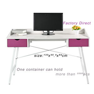 Möbel einfaches Design Computer tische mit Schublade Holz Schreib studien tisch Home Laptop Stand PC Computer tisch Schreibtisch Schreibtisch Bürostuhl - Product Image 2