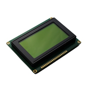 LCD-Modul 128x64 LCM-Anzeige (blau/grau/gelb-grün) STN positiv, grau, trans flektiver COB - Product Image 5