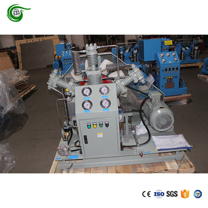 คอมเพรสเซอร์ B2H4ปราศจากน้ำมัน30KW ไหล120Nm 3/H ปกป้องสิ่งแวดล้อมคอมเพรสเซอร์อุตสาหกรรม