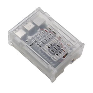 <span class=keywords><strong>Raspberry</strong></span> <span class=keywords><strong>Pi</strong></span> 5 durchsichtiges Acrylgehäuse mit Aluminium-Heizwaschraum und 3007 <span class=keywords><strong>PWM</strong></span>-Steuerung Luftgebläse Kühlung Lüfter