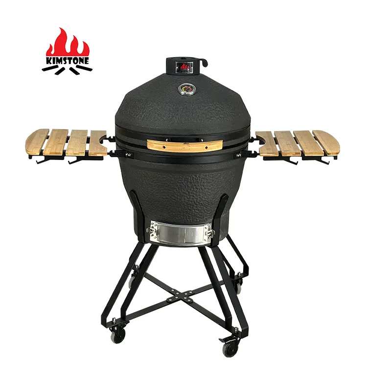 Kimstone fino al minuto 24 pollici upmarket supporto in acciaio inossidabile Bbq conveniente facile da pulire griglia per barbecue ad aria aperta