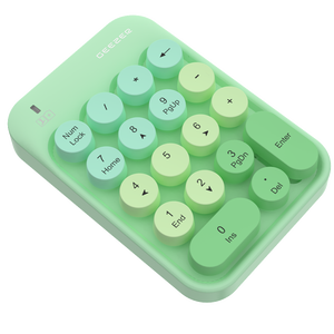 Mini teclado numérico inalámbrico 2,4G para uso en escritorio con estilo de operación de membrana - Product Image 3