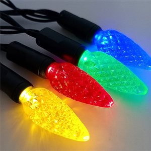 &quot;D&quot; Battery Box Operated C6 50L <strong>Led</strong> Christmas <strong>String</strong> Garland <strong>Light</strong> <strong>With</strong> <strong>Timer</strong> - Product Image 2