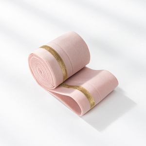 Cinta Elástica con Logotipo de Banda Rosa, Cinta de Poliéster Personalizada, Cinta Elástica de Cara Única - Product Image 5
