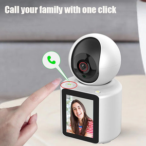 Cámara de videollamada bidireccional S C30 con pantalla IPS HD de 2,8 pulgadas compatible con WiFi inalámbrico para cámara multifunción