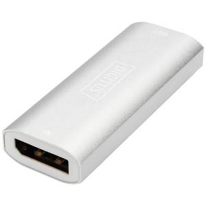 Адаптер Digitus DS-55524 DisplayPort [1x DisplayPort socket-1x DisplayPort розетка] серебристый 4K UHD (940910814860) - Product Image 1