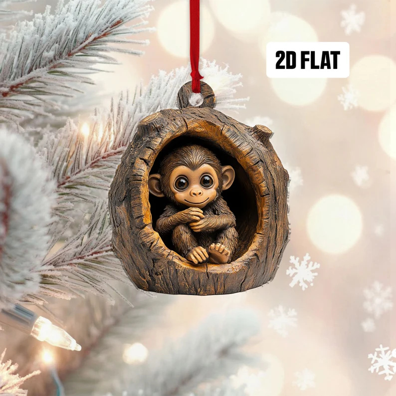Pendentif petit singe