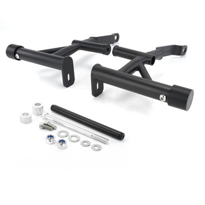 Waximoto Fit for <strong>Honda</strong> MSX125 2014-2020 Aftermarket Steel Stunt Engine Guard Tank Frame Protector Bumper Guard Slider Bar - Product Image 1