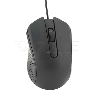コンピュータマウス1200 DPI光学マウス人間工学的デザインコンピュータマウス4ftコード付きラップトップ用 - Product Image 1