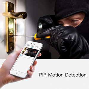 720P Dual intercomunicador Sensor PIR gran angular Video timbre Cámara IR visión nocturna 2,4G WIFI sistema de alarma para el hogar timbre de la puerta - Product Image 5