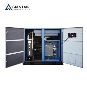 Giantair เครื่องอัดอากาศแบบจำกัดเวลา75Kw 100Hp 8Bar 12.2m 3/นาทีแม่เหล็กถาวรอัจฉริยะตัวแปรความเร็วสกรูลม - Product Image 3