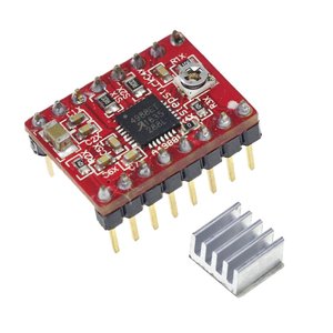 <strong>A4988</strong> Drv8825 Stepper Motor <strong>Driver</strong> Module With Heat Sink For Ramps 1.4 Stepstick <strong>A4988</strong> 3D Printer Kit - Product Image 6