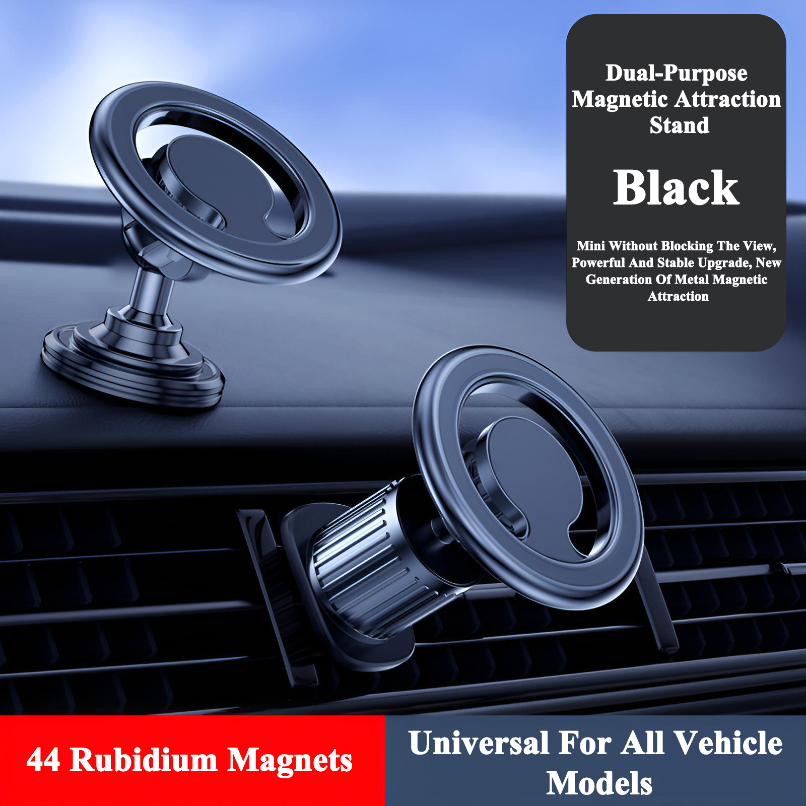 Adhesivo Negro + Estilo de Ventilación