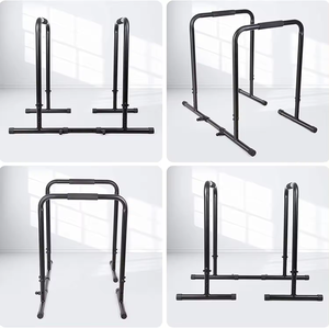 Dip Stand Single <strong>Parallels</strong> Bars Height Adjustable Pull up <strong>Parallel</strong> Bar - Product Image 2