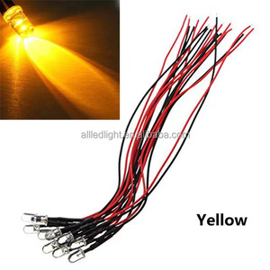 ไดโอด LED 12V ก่อนมีสาย5มม.,ไดโอดเปล่งแสงสว่างพิเศษ9.4นิ้ว/24ซม. กล่องชุดสีสำหรับวงจรวิทยาศาสตร์ Expe - Product Image 3