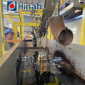 Automatic Liquid Painting Dip Line <strong>System</strong> Equipment Production Line for Flange and Pipe with Oven - Product Image 1