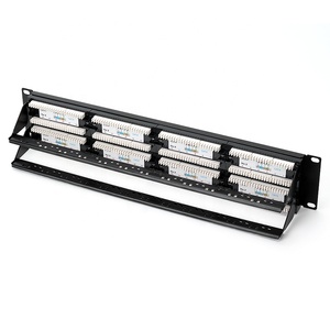 Dual-Use Keystone End UTP 48 Port CAT6 <strong>Patch</strong> <strong>Panel</strong> - Product Image 6