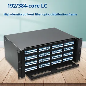 Yüksek yoğunluklu 4U Pull-Out MPO tam 384 çekirdekli LC tek modlu telekom sınıfı Pigtail modülü, FTTH ağ <span class=keywords><strong>IP</strong></span> için ayarlandı - Product Image 5