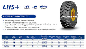 L5 ขนาด 23.5R25 ราคาดี LHS+ ลาย Radial OTR Tyre