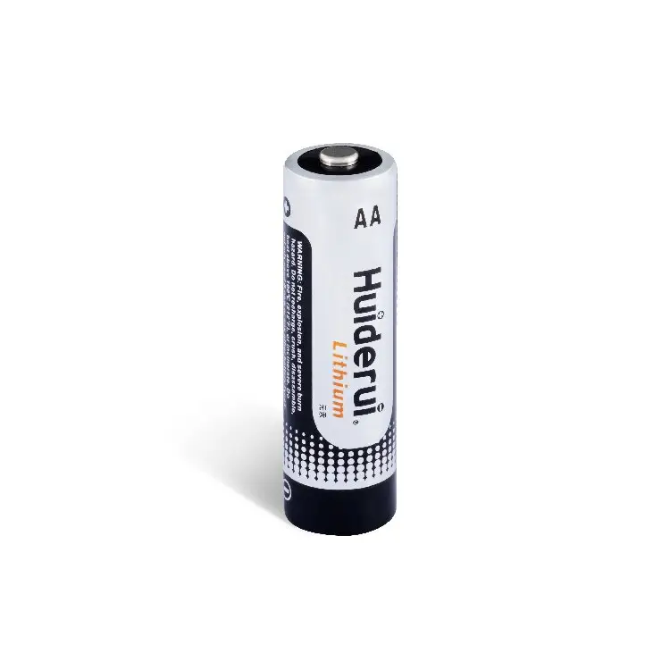 Huiderui 1.5V FR6 LiFeS2 แบตเตอรี่ลิเธียม AA ประสิทธิภาพดีคุณภาพดี