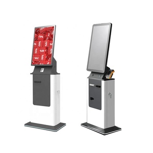 Crtly tự kiểm tra trong kiosk cho sân bay khách sạn thẻ tín dụng Reader ATM máy rút tiền thẻ màn hình cảm ứng đứng thanh toán kiosk - Product Image 4