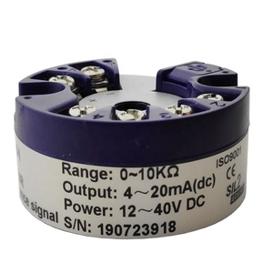 MTR320:0.1% 24VDC 2 fili 4-20ma trasmettitore di temperatura con termocoppia universale programmabile + ingresso RTD PT100 - Product Image 3
