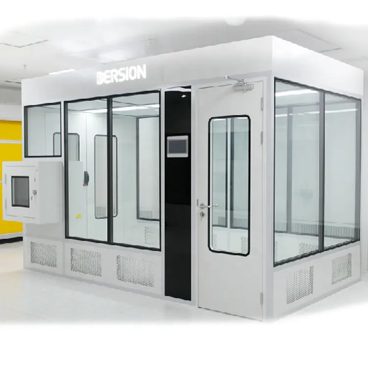 Modulaire Cleanroom Lab Laboratorium Stofvrije Cleanroom Voor Biologische Fabriek Cleanroom