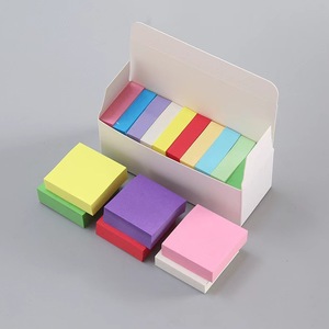 批发彩色方形便签迷你自粘记事本，用于办公室/学习/索引标记 - Product Image 5