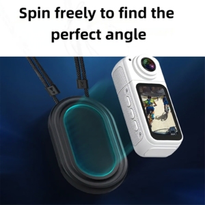 S70 Thumb <strong>Camera</strong> Portable WiFi Pocket Vlog <strong>Camera</strong> 2.7K APP Control High Definition 1080p CMOS Imaging Sensor 128GB Built-in - Product Image 3