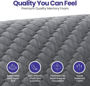 Bonne qualité Confort pour les douleurs au cou et aux épaules-Mousse mémoire déchiquetée réglable et personnalisable pour la vente. - Product Image 3