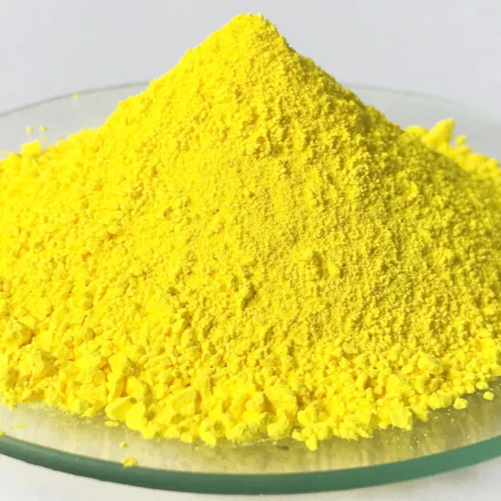 Recubrimientos de bobina/nailon, para uso en Bismuth Vanadate amarillo, pigmento amarillo 184