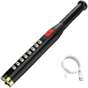 Torcia multifunzione ricaricabile per torcia Dimming di emergenza torcia a Led impermeabile - Product Image 1