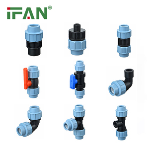IFAN GB/T 13663 Polietileno de alta densidad estándar Todos los tipos Acoplamiento de rosca HDPE Accesorios para conexión de tuberías - Product Image 5