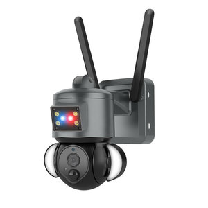 S52 4G/WIFI摄像机双色灯太阳能摄像机H264 + H265高清图像红外夜视支持tf卡/云存储 - Product Image 3