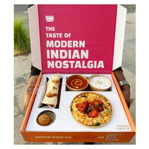 Factory Direct Price Packaging Paper Cardboard Biryani Packing <strong>Box</strong> Kraft Pesanan Nasi <strong>Box</strong> - Product Image 2