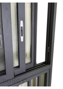 Dongyu Balcony Hurricane Impact Energy Efficient Window Thermal Break Aluminum Glass Sliding windows <strong>Blast</strong>--proof Glass