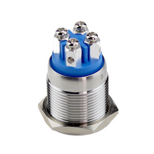 1NO 19 millimetri in acciaio inox impermeabile a prova di esplosione di uscita in metallo pulsante elettrico terminale a vite - Product Image 4